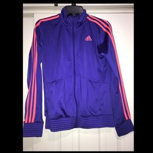 Adidas Purple and Orange Jacket